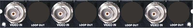Matrix switcher/ Multiviewer Inputcard 4 x 3G-SDI SIB-BNC
